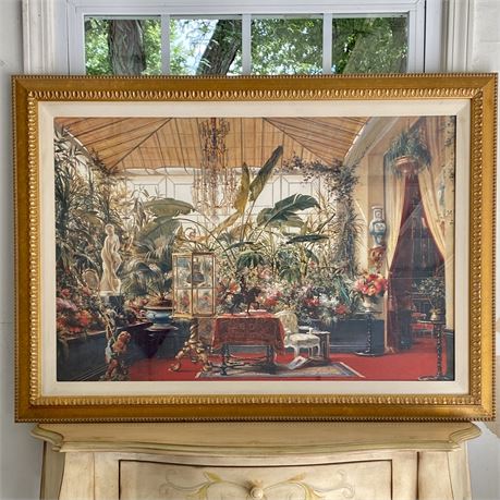 Wonderful Conservatory Framed Art Print - Large, 43 x 31"