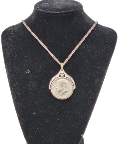 Kennedy Half Dollar Necklace