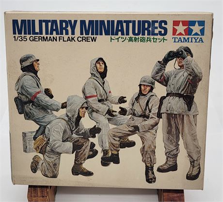 Rust Belt Revival Online Auctions - Tamiya German Flak Crew 1/35 Scale