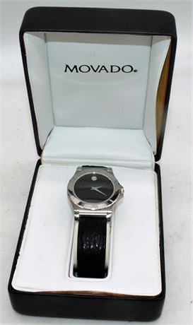 Movado wrist watch & box