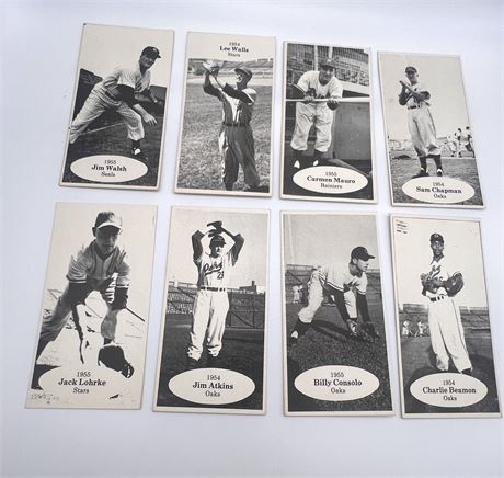 Lot of 14 1950's Major League Life Time Record's