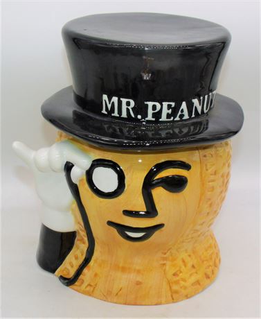 Mr Peanut Cookie Jar