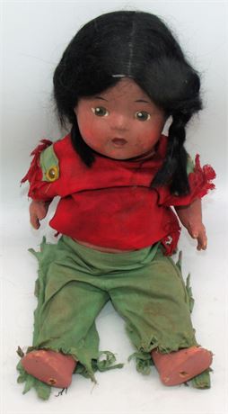 VTG Indian Doll RELIABLE