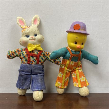 Vintage Easter Unlimited Bean Bag Bunny Toys