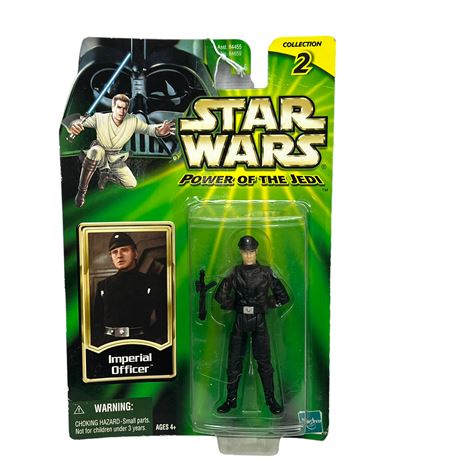 2001 Hasbro Star Wars Power Of The Jedi Imperial Officer