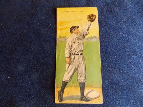 1911 T201 Mecca Double Folders - Turner/Stovall, Cleveland Naps