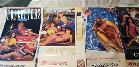 Vintage  Snap-on Pin-up Calendar Collectors Edition 22x13