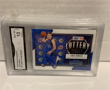 Luka Doncic Rookie graded 10 !! 🔥💰