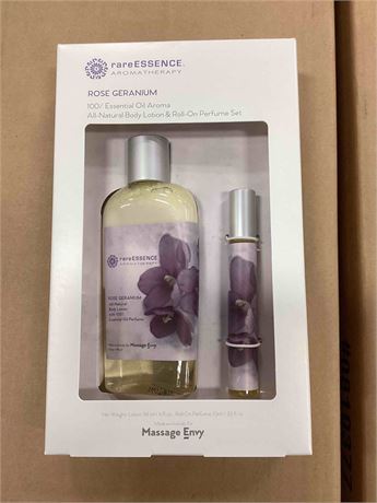 New rare ESSENCE Aromatherapy Essential Oil Aroma Body Lotion & roll on perfume