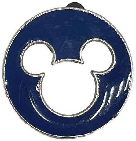 Disney - Collectible Trading Pin - Mickey Mouse Blue Cut Out