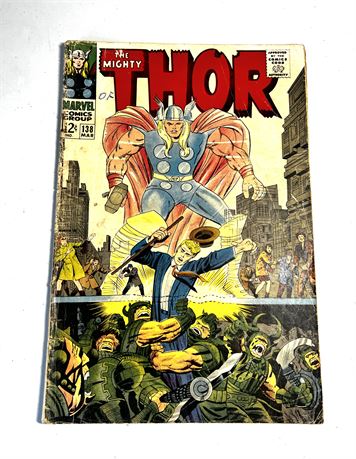 Marvel Comics THE MIGHTY THOR #138 Vol. 1 March 1967 Comic
