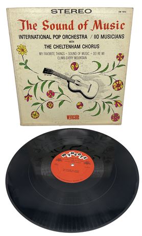 Vintage - International Pop Orchestra “The Sound of Music” - Vinyl 33 RPM Record