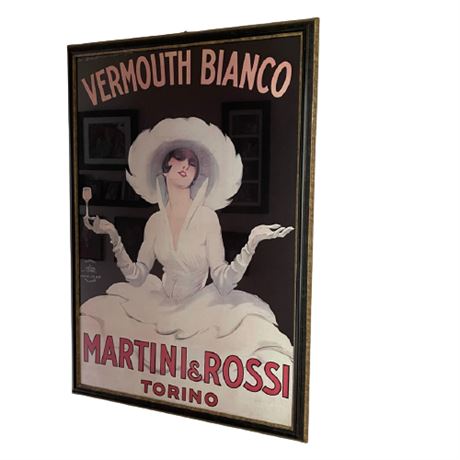 Martini & Rossi Vermouth Advertising Poster Reproduction