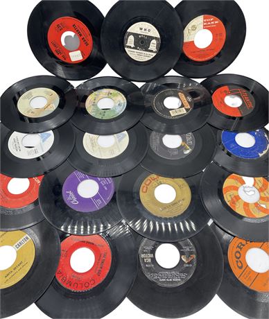 Vintage Vinyl 45 RPM Record Lot