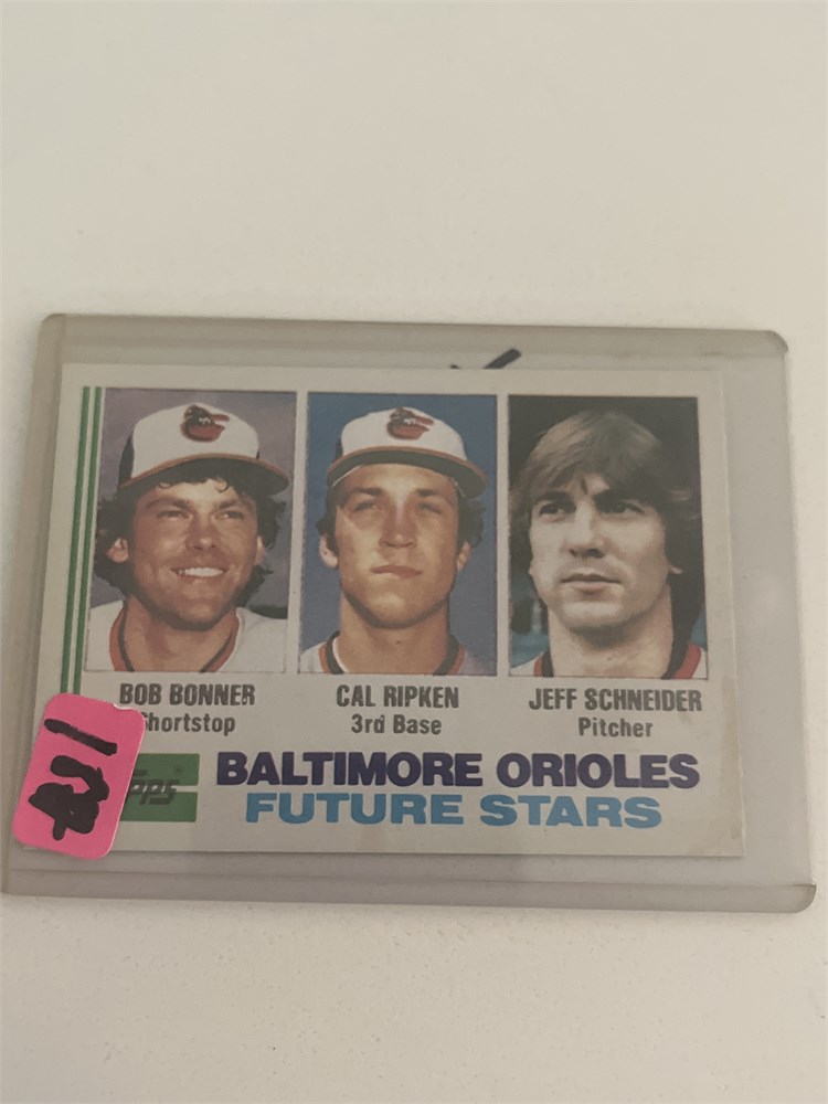 Rust Belt Revival Online Auctions - 1981 Topps Cal Ripken Rookie