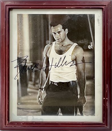 Bruce Willis Autographed Photograph