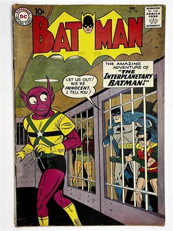 10c DC Batman #128 Comic Book