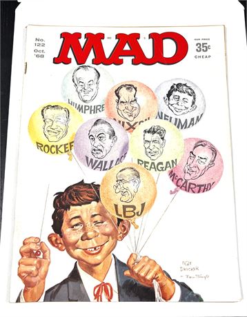 MAD Magazine #122 Oct. 1968 Edition