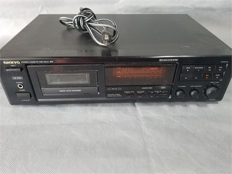 Onkyo Stereo Cassette Tape Deck Recorder TA-R301