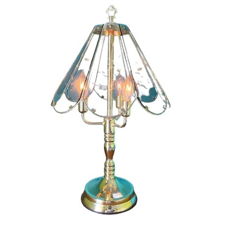 Underwriters Laboratory Brass Touch Lamp