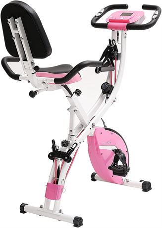 Still in box PLENY Folding Exercise Stationary Bike | 3-in-1 Foldable Indoor Cyc