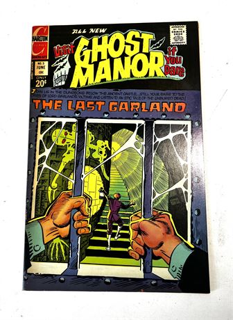 Charlton Comics GHOST MANOR Vol. 3 June 1973 Comic