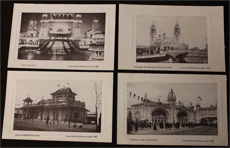 Vintage World's Fair Postcards,1908