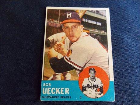 1963 Topps #126 Bob Uecker