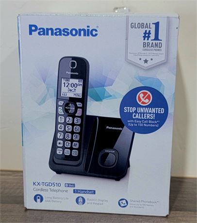 Still in box Panasonic Cordless telephone KX-TGD510