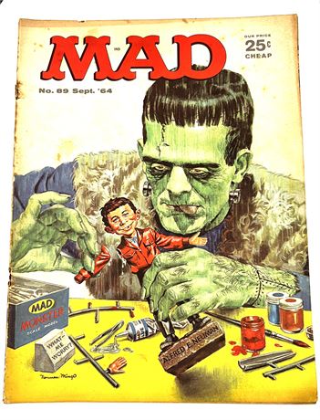 MAD Magazine #89 Sept. 1964 Edition