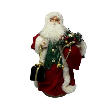 Decorative Santa With Gift and Bag