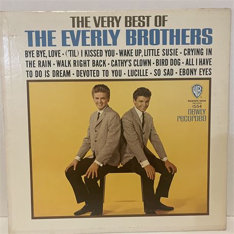 The Very Best of The Everly Brothers Vinyl Compilation W 1554