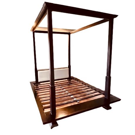 Arhaus Furniture Custom Asian Platform Bed King
