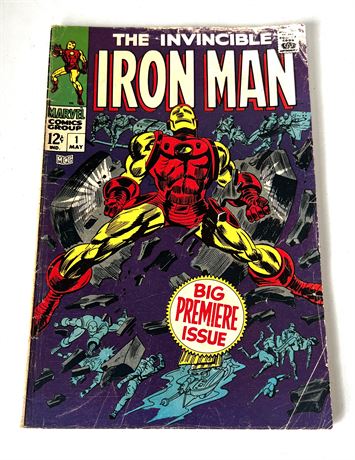 May 1968 Marvel Comics 'IRON MAN" #1 Comic Rare