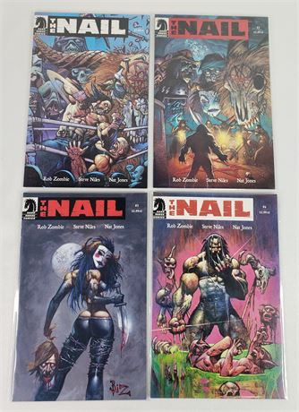 The Nail Issues One(1) - Four(4) by Rob Zombie, Steve Niles, Nat Jones