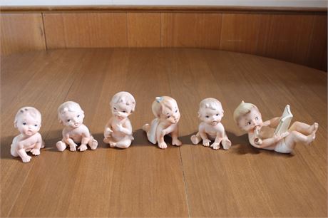 Vintage Napcoware Baby Figurines