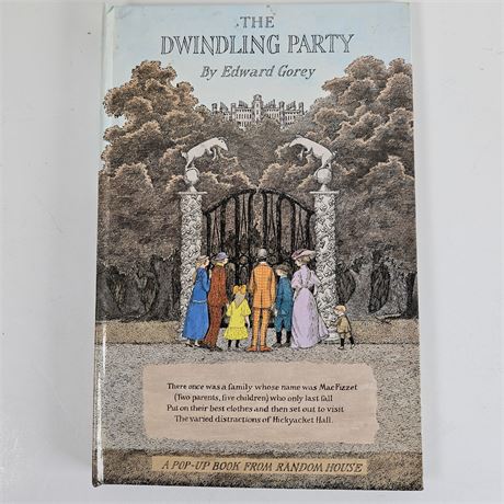 The Dwindling Party Pop Up First Edition Edward Gorey