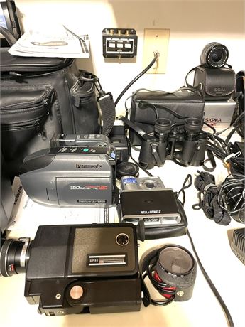 Lot of Cameras & Equipment