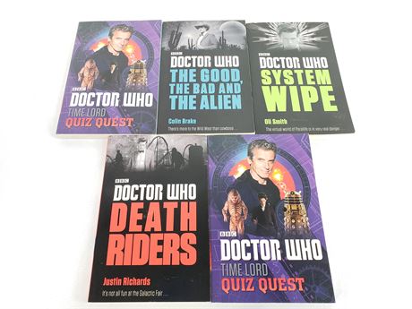 Doctor Who Books (5)