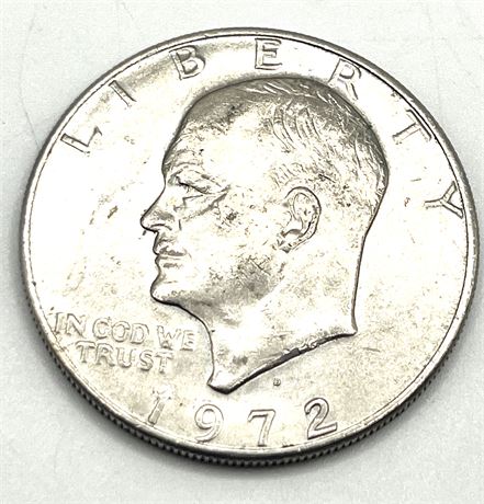 Silver 1978 Silver Eisenhower Dollar