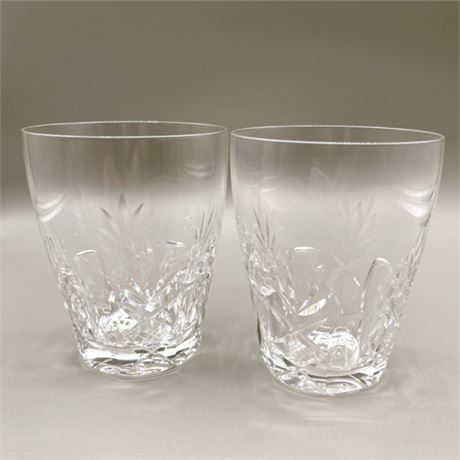 Bid On Everything - Vintage Crystal Rock Glasses