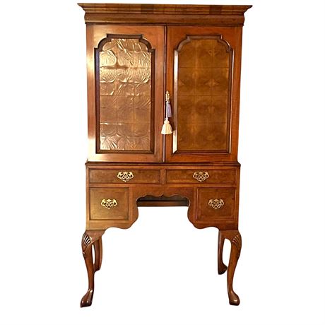 Georgian Style Reproduction Tall Cabinet