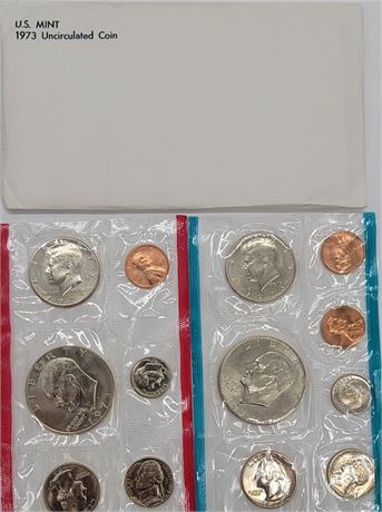 1973 US Mint Set W/ Treasury Envelope