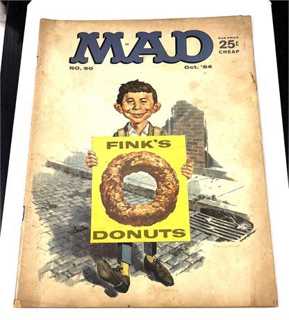 MAD Magazine #90 October 1964 Edition