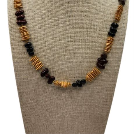 Natural Melon Seed Necklace