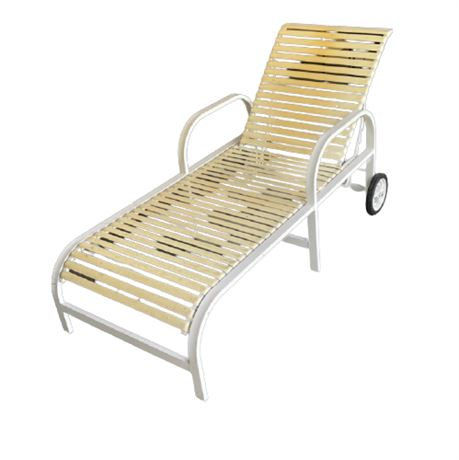 Vintage Outdoor Chaise Lounge