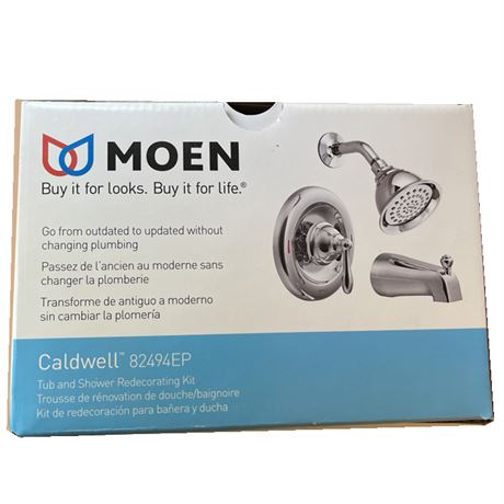 MOEN Caldwell Tub and Shower Redecorating Kit