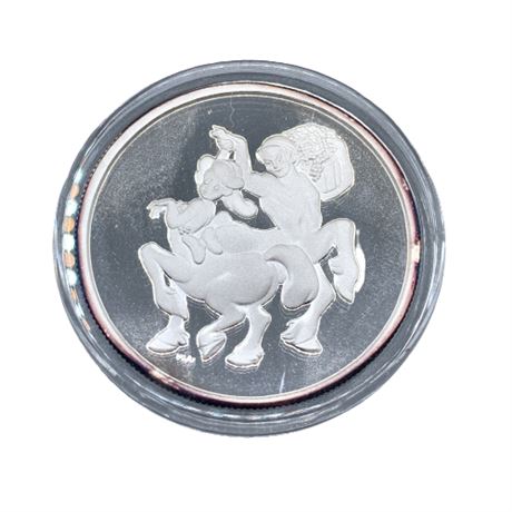 1990 Fantasia Centaur & Centaurette 50th Anniversary Collector's Coin with COA