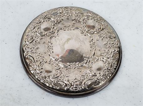 Towle 3.5" Intricate Sterling Silver Hand Mirror