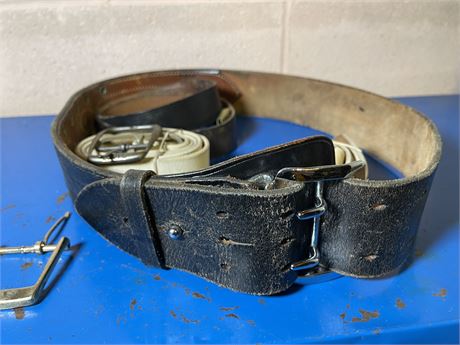Police and Fire Buckles and belts